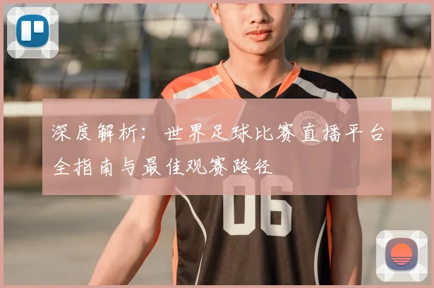 深度解析：世界足球比赛直播平台全指南与最佳观赛路径